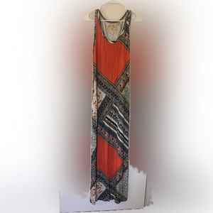 Velvet brand boho cotton maxi-dress